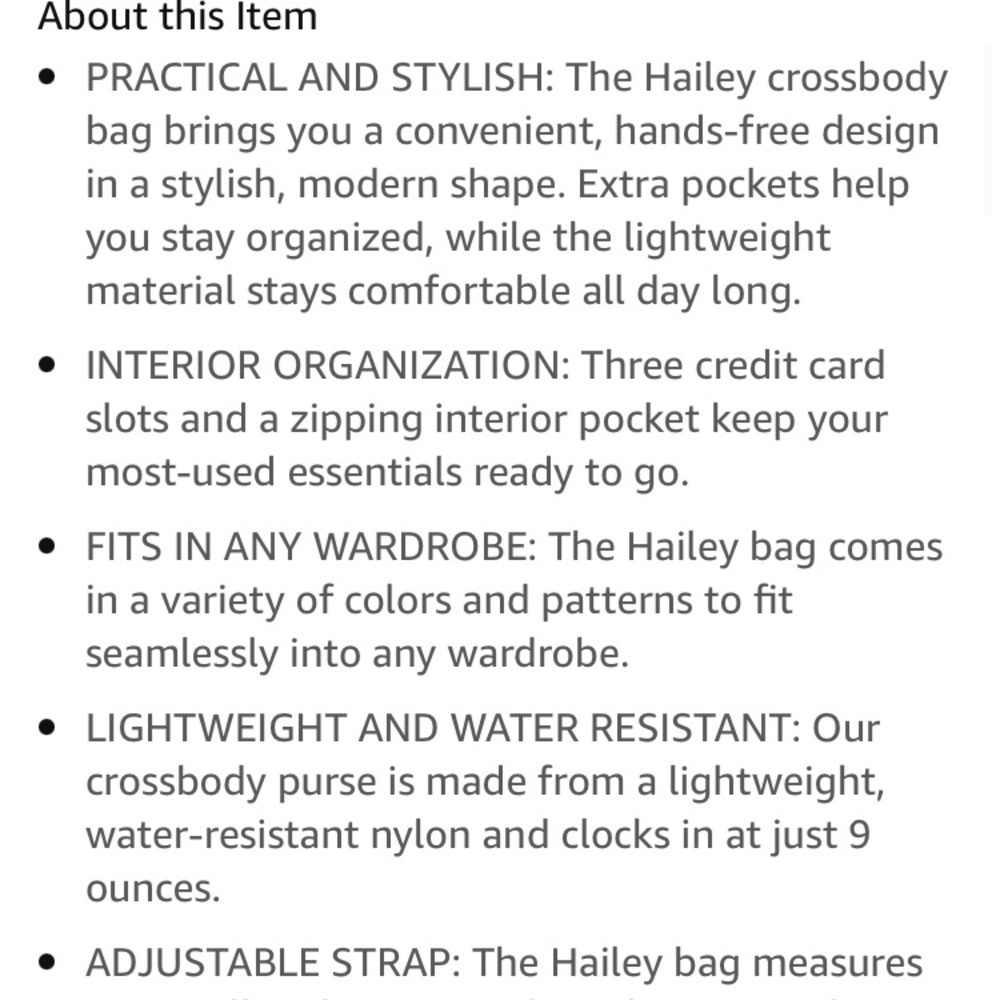 Baggallini Hailey gray (taupey) crossbody adjustable strap bag - Picture 4 of 16